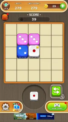 Dice Puzzle android App screenshot 9