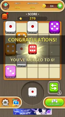 Dice Puzzle android App screenshot 10