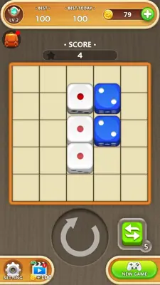 Dice Puzzle android App screenshot 13