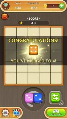 Dice Puzzle android App screenshot 14