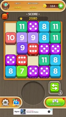 Dice Puzzle android App screenshot 1