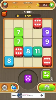 Dice Puzzle android App screenshot 3